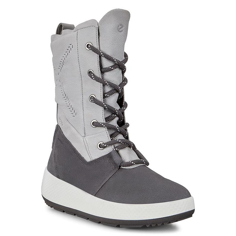 Women Ecco Ukiuk 2.0 - Gore-Tex Grey - India LQCISP457